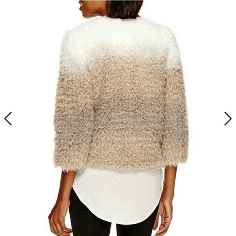 A New Approach faux fur ombré jacket - Picture 2 of 5